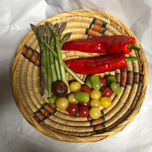 Load image into Gallery viewer, Vintage Seagrass Woven Basket
