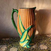 Load image into Gallery viewer, Victorian Majolica Sweetcorn Jug
