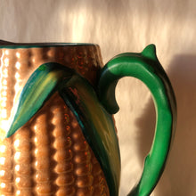 Load image into Gallery viewer, Victorian Majolica Sweetcorn Jug
