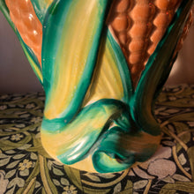 Load image into Gallery viewer, Victorian Majolica Sweetcorn Jug
