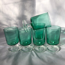 Load image into Gallery viewer, French Green Glasses ~ 6
