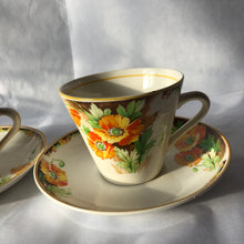 Load image into Gallery viewer, Art Deco Radford Cups &amp; Saucers
