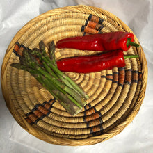 Load image into Gallery viewer, Vintage Seagrass Woven Basket
