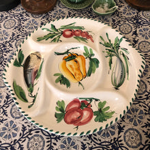 Load image into Gallery viewer, Ceramic Italian Divided Platter
