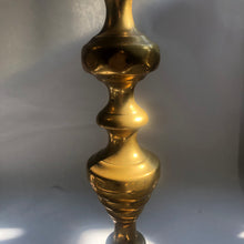 Load image into Gallery viewer, Victorian Brass Candlesticks ~ pair
