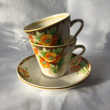 Load image into Gallery viewer, Art Deco Radford Cups &amp; Saucers
