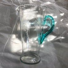 Load image into Gallery viewer, Hand~blown Floral &amp; Fern Jug &amp; Glasses
