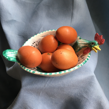 Load image into Gallery viewer, Italian hand painted egg carrier
