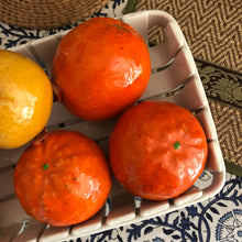 Load image into Gallery viewer, Italian Ceramic Oranges &amp; Basket
