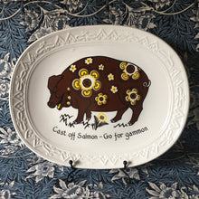 Load image into Gallery viewer, Barratts Porkers Pig plate - 1970s
