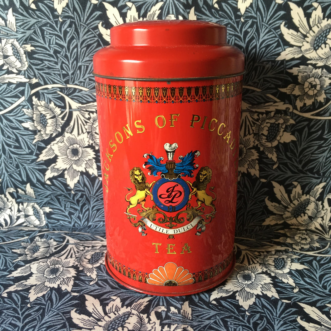 Jacksons of Piccadilly Tea Caddy