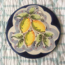 Load image into Gallery viewer, Handpainted lemon plate or stand
