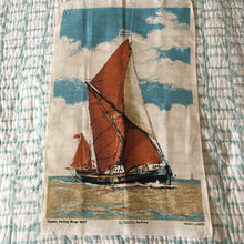 Load image into Gallery viewer, May - Thames Sailing Barge  Ulster Weavers Tea Towel
