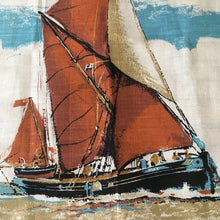 Load image into Gallery viewer, May - Thames Sailing Barge  Ulster Weavers Tea Towel
