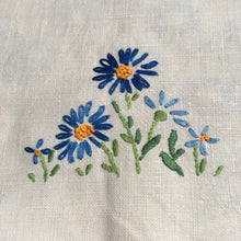 Load image into Gallery viewer, Bread proving cover or tea cosy  - blue flowers
