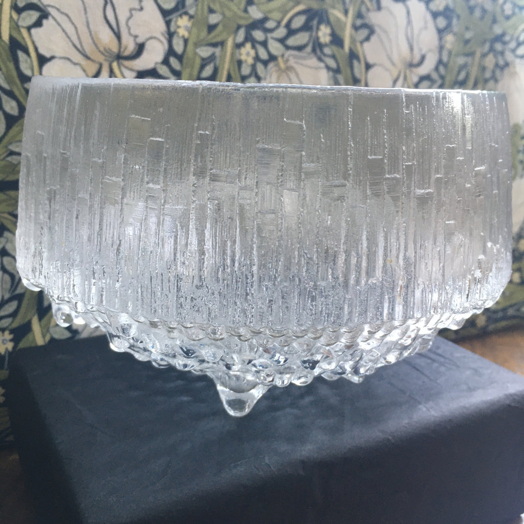 Iittala Ultima Thule art bowl Mulona Vintage