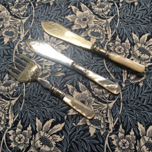 Load image into Gallery viewer, Mother of pearl handled cutlery trio
