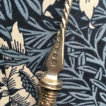 Load image into Gallery viewer, Silver hallmarked pickle fork with bone handle
