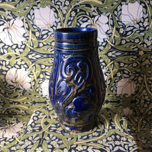 Load image into Gallery viewer, SylvaC Cobalt Blue and Green Vase pattern 5051
