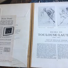 Load image into Gallery viewer, Toulouse~Lautrec Art book including 16 prints - 1960s
