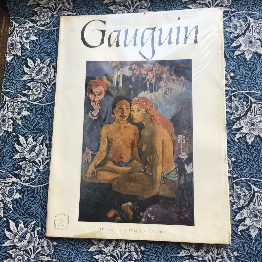 Gauguin Art book including 16 prints - 1960s