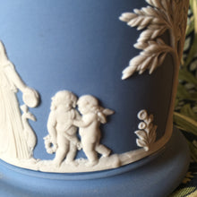 Load image into Gallery viewer, Jasperware Tobacco or Trinket pot Wedgwood - 70s
