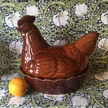 Load image into Gallery viewer, Brown Ceramic Hen
