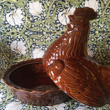 Load image into Gallery viewer, Brown Ceramic Hen
