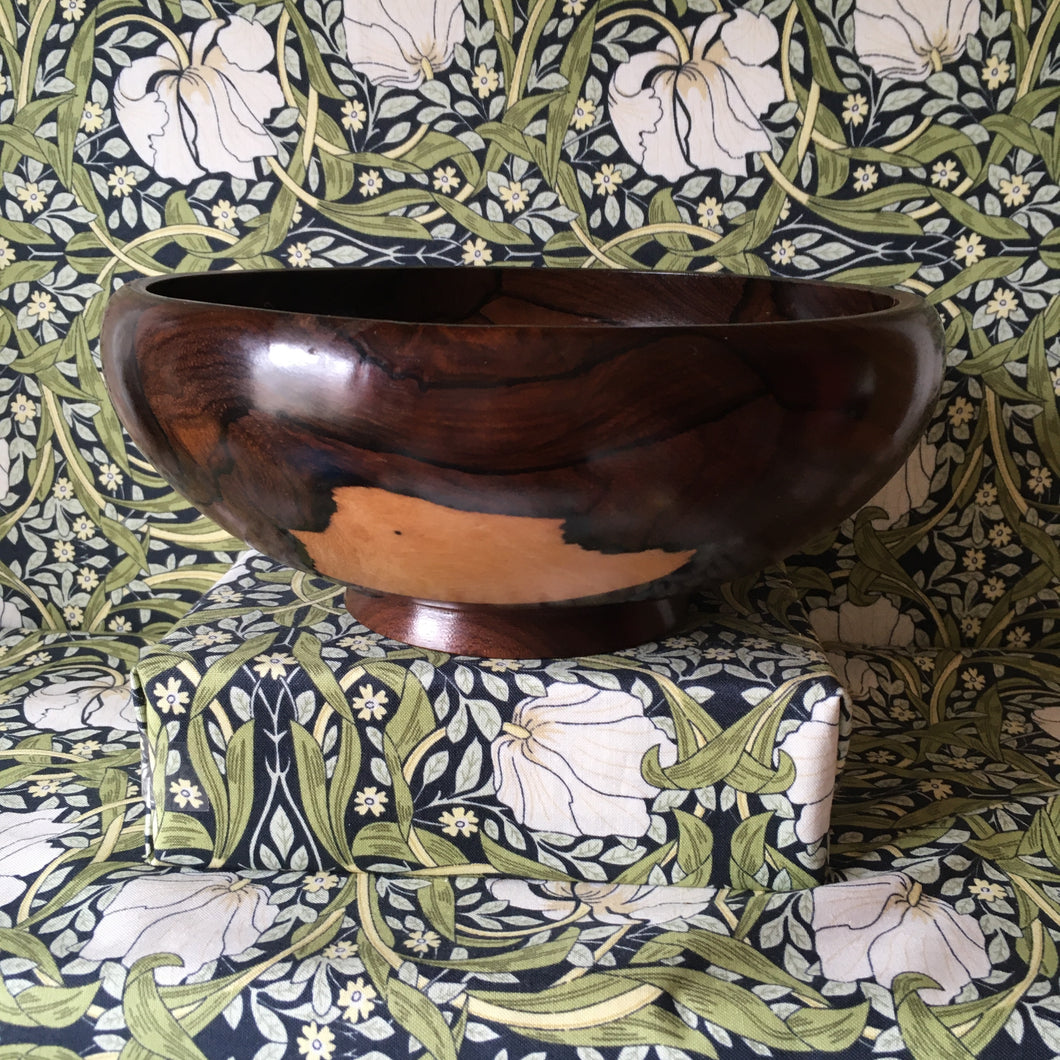 MCM wooden turned bowl