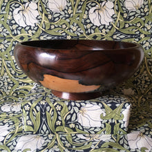 Load image into Gallery viewer, MCM wooden turned bowl
