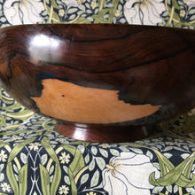 Load image into Gallery viewer, MCM wooden turned bowl
