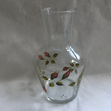 Load image into Gallery viewer, Rosebud painted carafe
