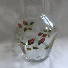 Load image into Gallery viewer, Rosebud painted carafe
