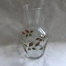 Load image into Gallery viewer, Rosebud painted carafe
