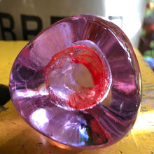 Load image into Gallery viewer, Caithness pink art glass paperweight
