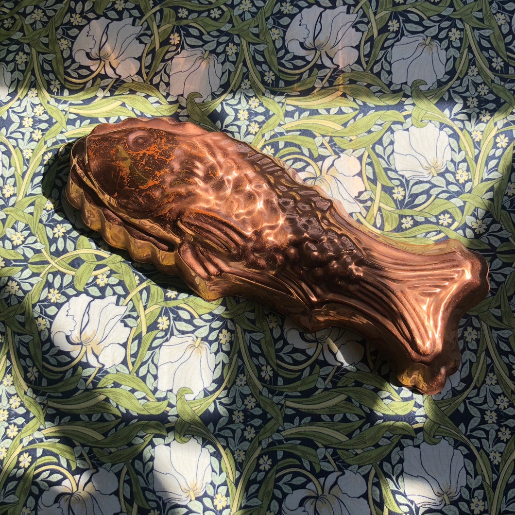 Copper fish kitchen mould (for Anna)