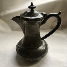 Load image into Gallery viewer, Arts &amp; Crafts Pewter Tea &amp; Coffee Set
