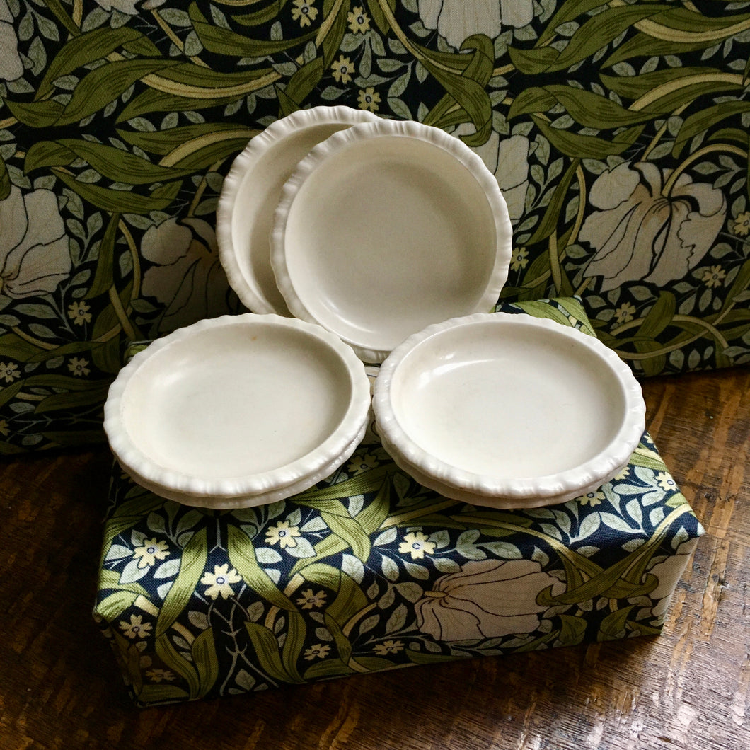 Spode Velamour coasters | butter pat dishes