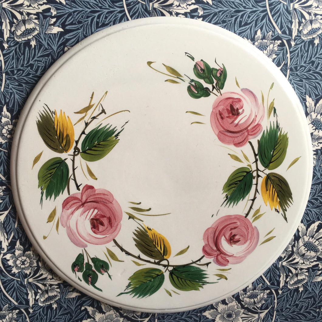 Hand~painted Italian cake or cheese platter