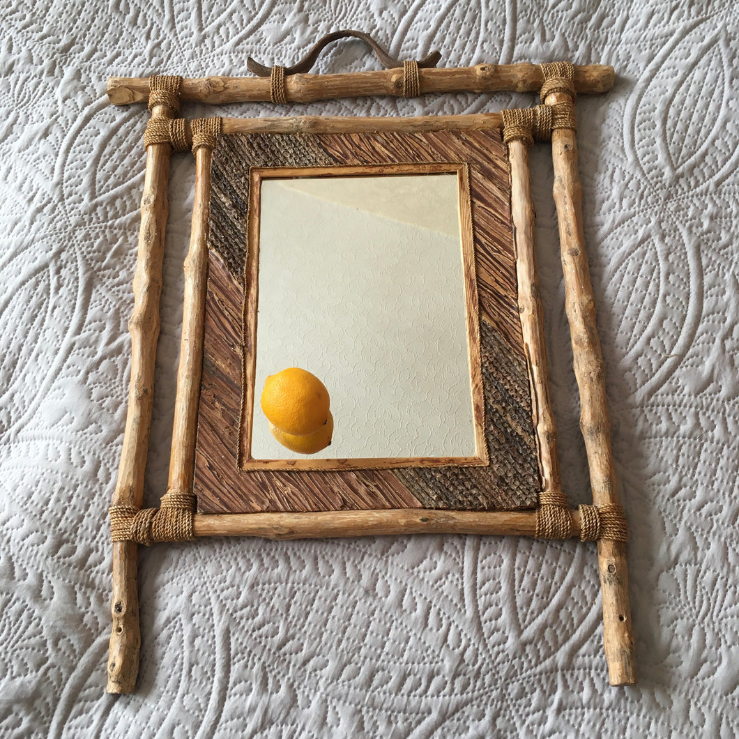 French Folk Art Mirror