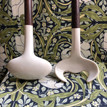 Load image into Gallery viewer, Mid~Century Danish Salad Servers
