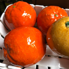 Load image into Gallery viewer, Italian Ceramic Oranges &amp; Basket
